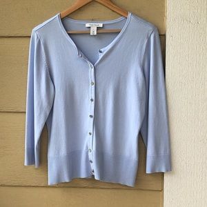 White House Black Market 3/4 Sleeve Cardigan